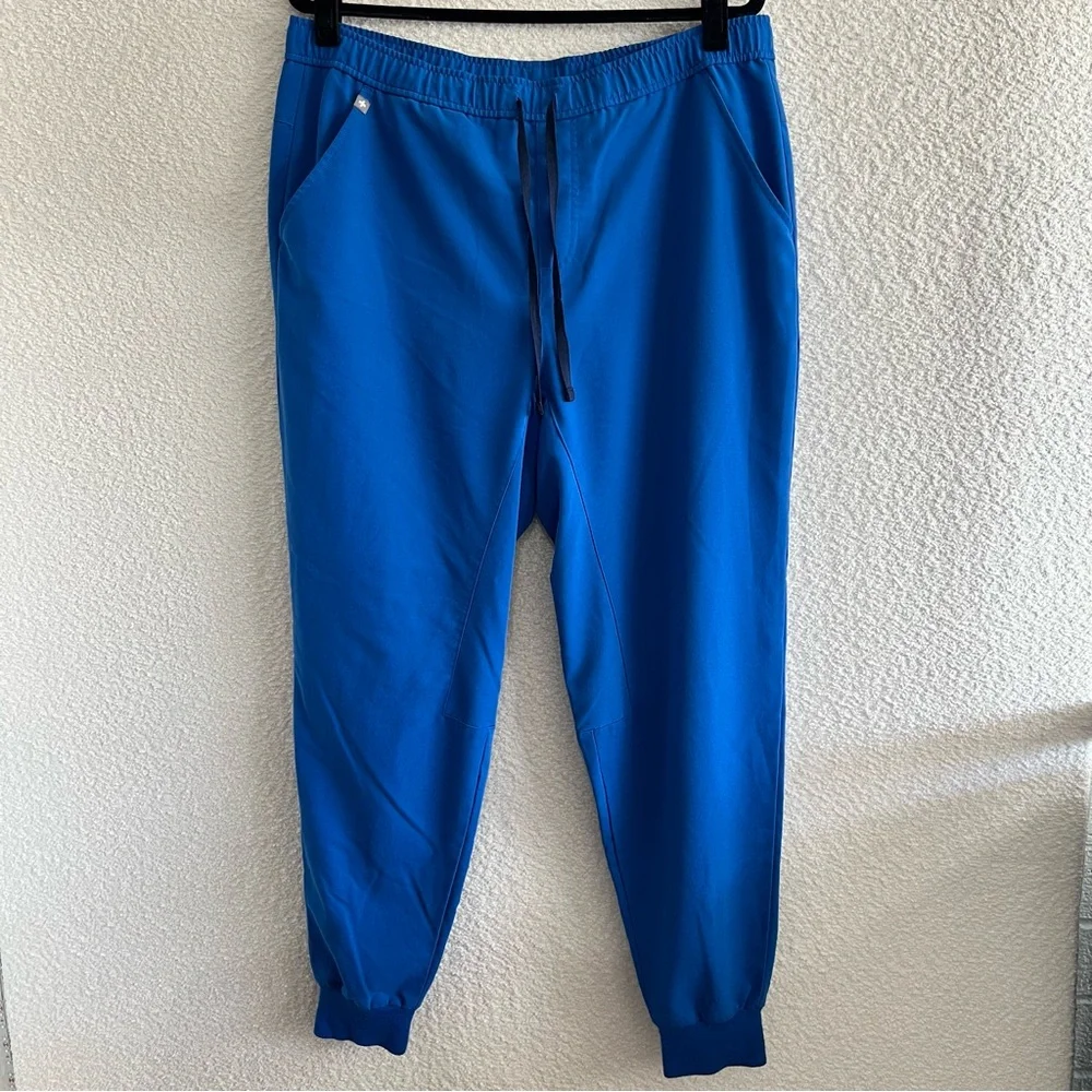 Figs Men’s‎ Technical Collection Royal Blue Tansen Joggers Scrub Pants Size XL